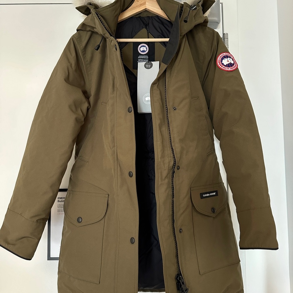 Canada Goose Trillium Parka in military green